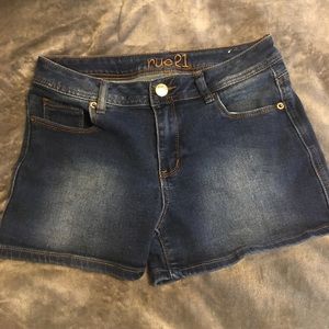Jean shorts
